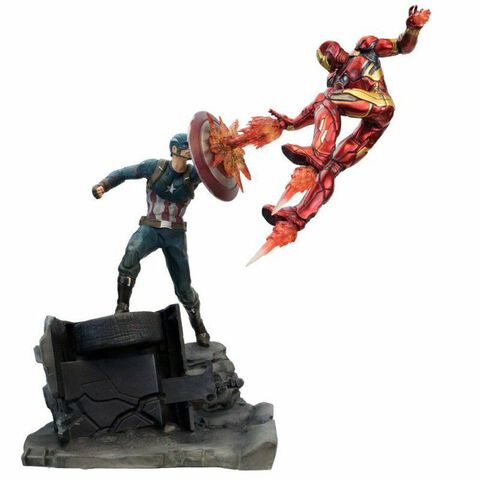Statuette Factory - Captain America Civil War - Captain America Vs Iron Man 43 C